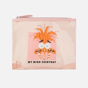 Primark Inside Out 2 Makeup Bag- Anxiety